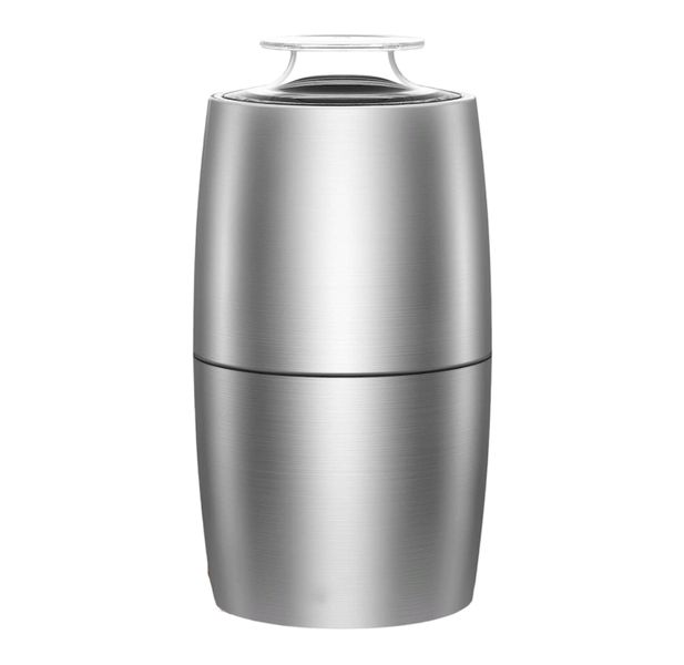 On Button Stainless Steel Coffee Grinder