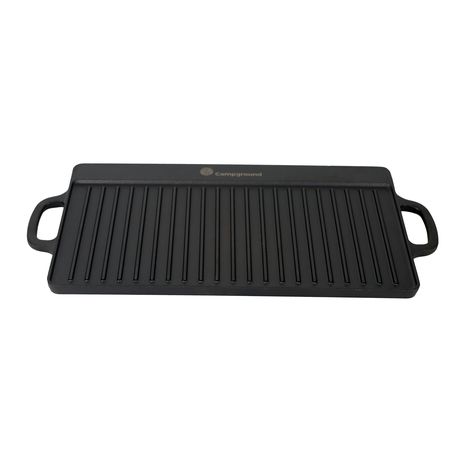 Campground Pre Seasoned Cast Iron Griddle