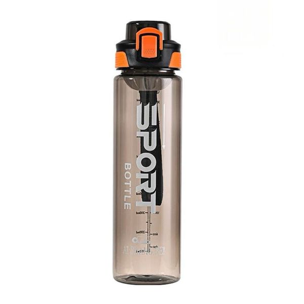 1000ML Leak-Proof, BPA-Free Sports Water Bottle with Fruit Slice Filter