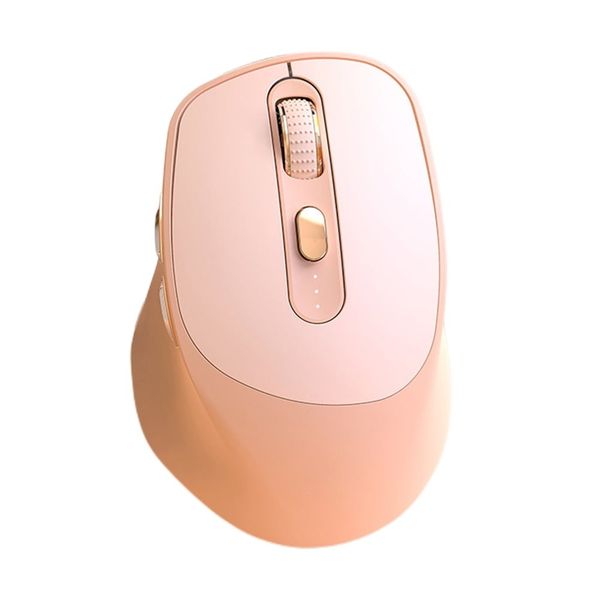 Rechargeable Wireless Silent Mouse 2.4GHz Stylish &amp; Ergomic E-1700 by GD