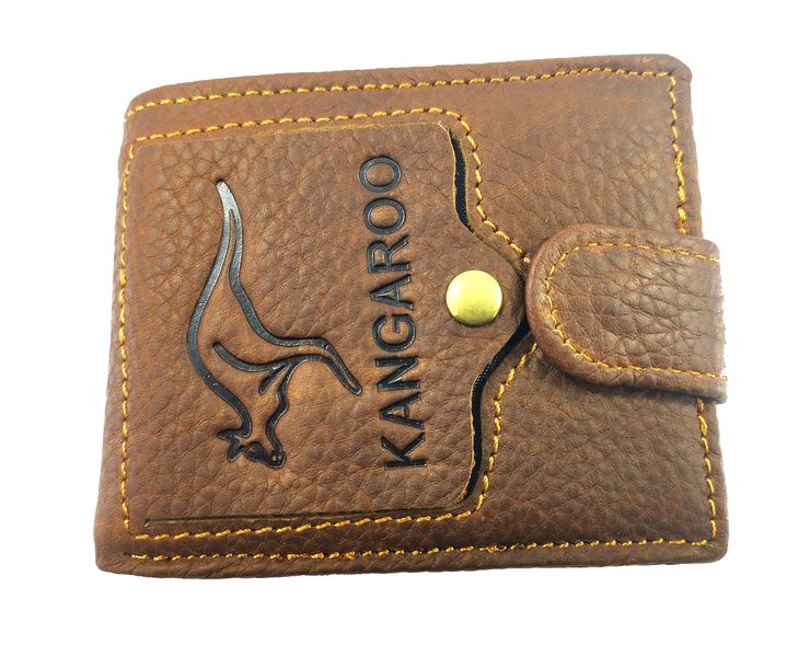 Men's Wallet Genuine Leather Brown 861-06