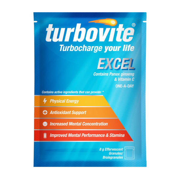 Turbovite Excel Sachets - 20's