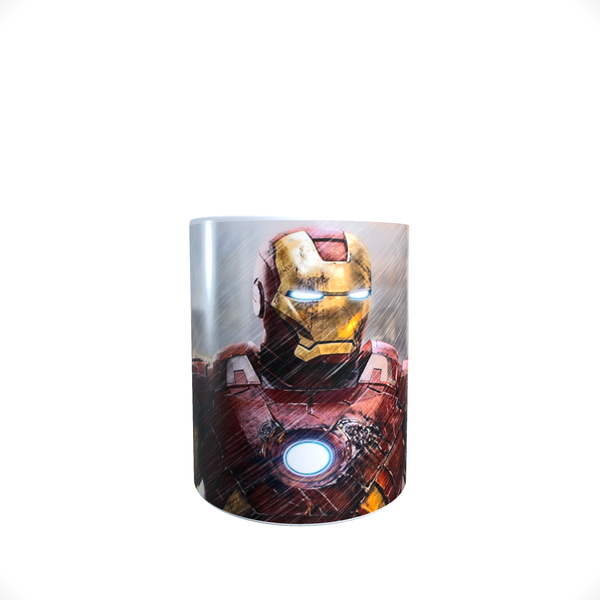 Iron Man - Aesthetic Rain - Coffee Mug