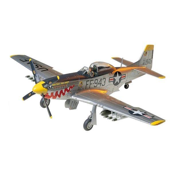 Tamiya 1/48 North American F-51D Mustang Plane Plastic Model Kit
