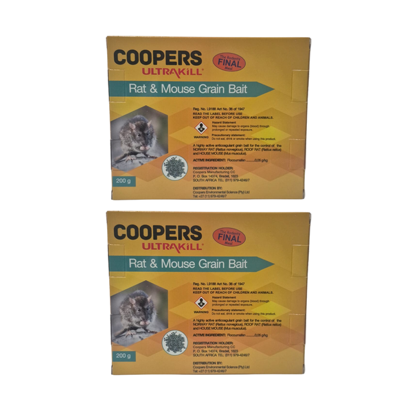 Coopers Ultrakill Grain Bait 200g - 2 Pack