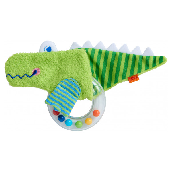 Clutching Rattle Toy Crocodile