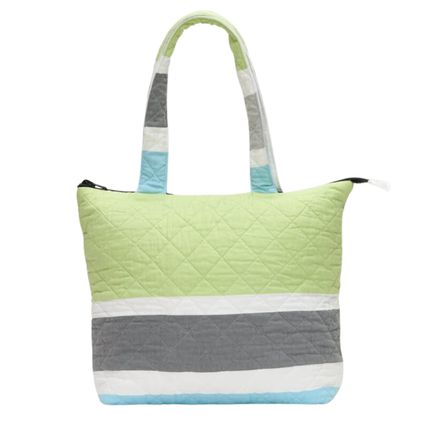 Quilted Cotton Tote Bag