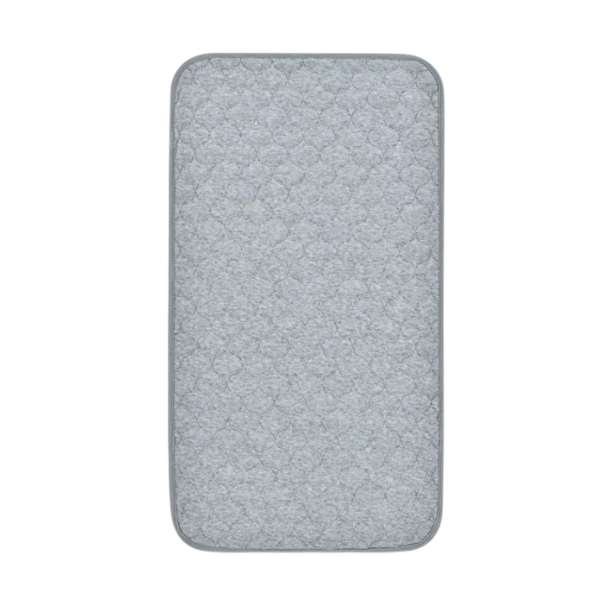 Diaper Changing Pad for Babies - Waterproof, Portable Diaper Mat in Grey