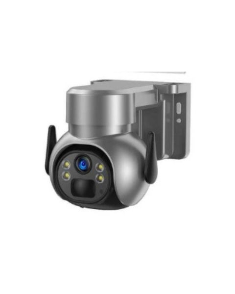 Solar PTZ Outdoor Camera - Motion Detection, Cloud Storage, Wireless Surveillance