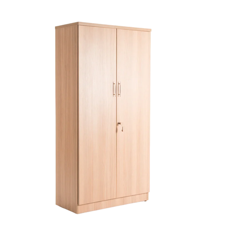 Oak Melamine Wardrobe Office Cabinet with Metal Handles Shop Today. Get it Tomorrow takealot