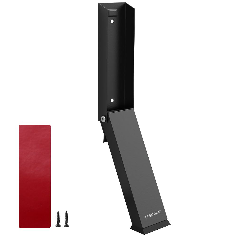 Chenshia Stainless Steel Foldable Door Stop No-Drill Foot Operate Holders