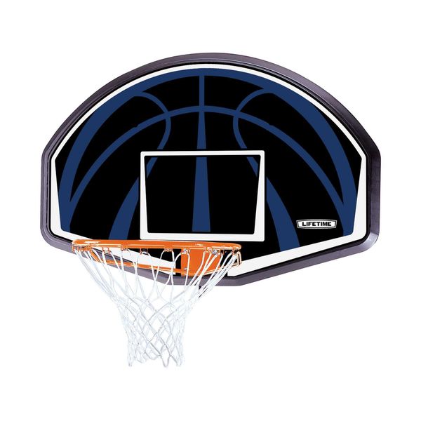 Lifetime Basketball Backboard and Rim Combo - 44-Inch Impact