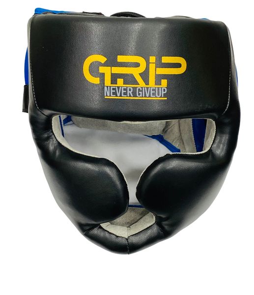 Grip Boxing Head Gear Vinyl - Black