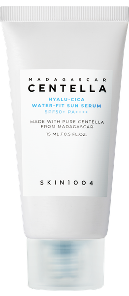 SKIN1004 Centella Water-Fit Sun Serum - Lightweight Moisturizing SPF Glow