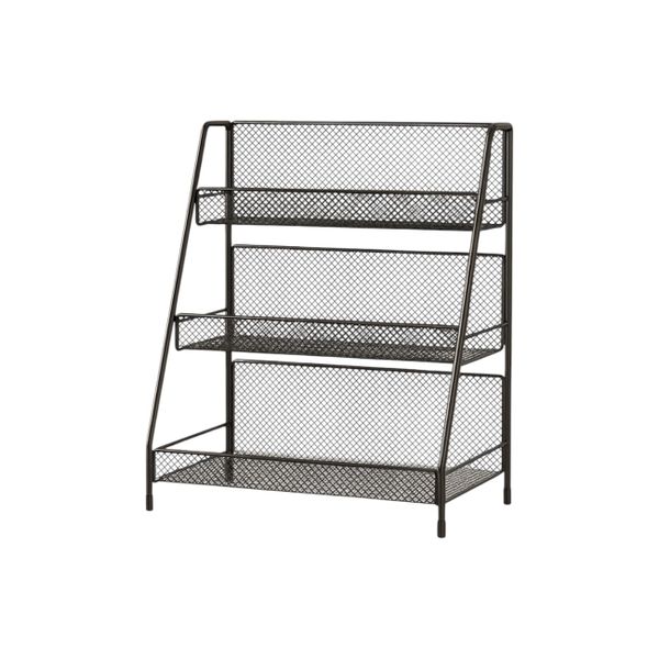 Freestanding Three-Tier Storage Rack