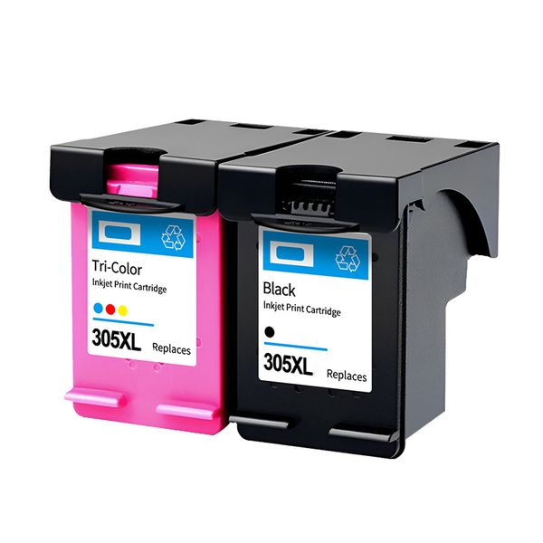 305XL Replacement Ink Cartridge Set for HP - Black &amp; Color 1050 Pages