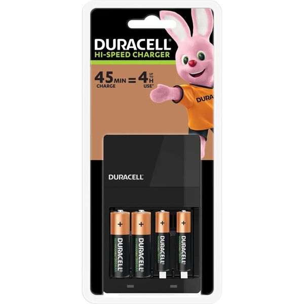 Duracell Battery Fast Charger 45min CEF14 (AA Batteries) - DUR058/DUR095