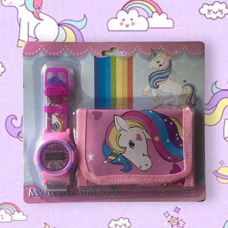 Unicorn Digital Watch and Wallet Set Daily Sale Shop