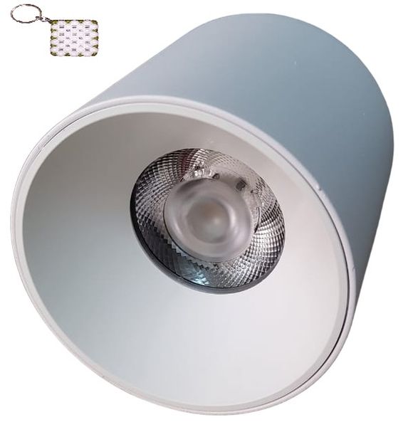 LED Cylinder Spotlight 18W+Key Holder