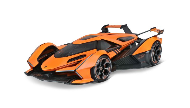 Maisto 1/18 Lamborghini V12 Vision Gran Turismo - Orange - 26cm Long