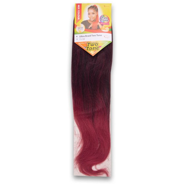X-Pression - Ultra Braid - Two Tone Colour #1/39 - 4 packs