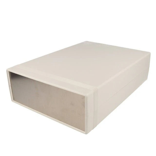 1598JSGY Polystyrene Enclosure 280x200x76mm Grey IP54 Flame Retardant