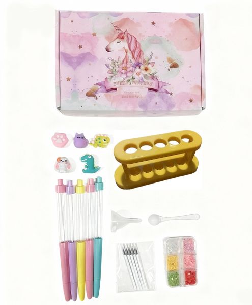5 Pen Making Kit, Pen Creative Craft Kit, Birthday Gift for Girls and Boys