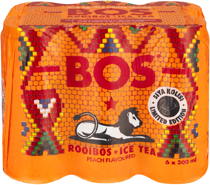 BOS Peach Can - 6 x 300ml