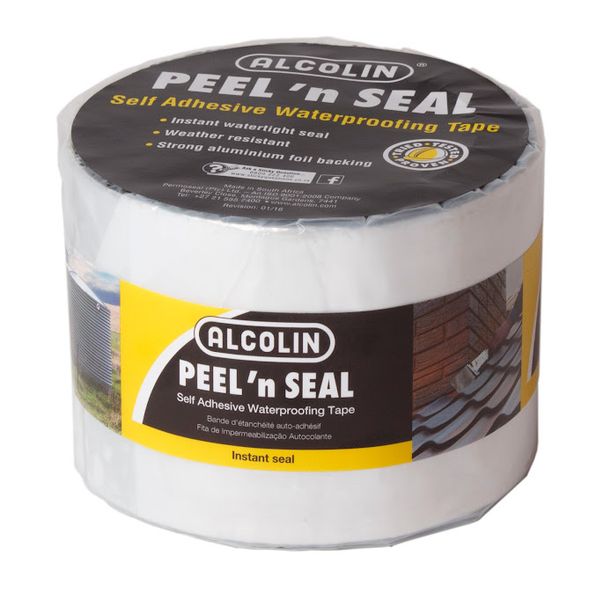 Alcolin Peel 'n Seal Waterproofing Tape - 75mm x 2.5m