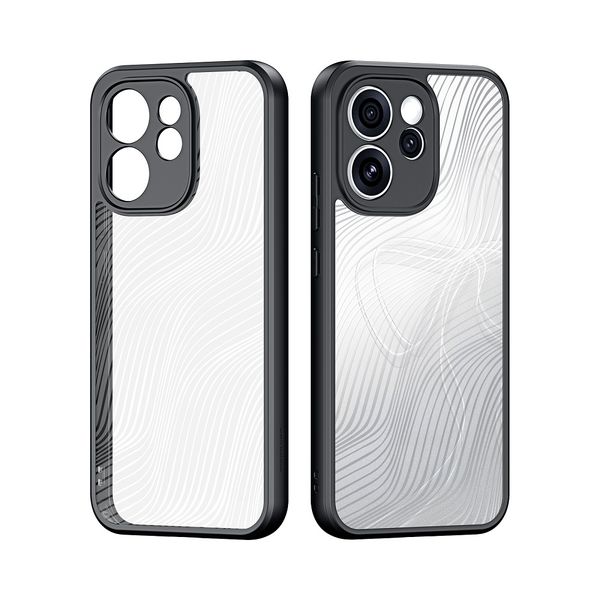 Matte Back Clear Case Compatible with OPPO Reno 15 Pro Max