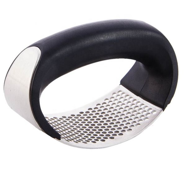 Stainless Steel Garlic Press and Peeler