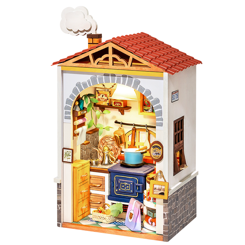 Robotime Flavour Kitchen DIY Miniature Dollhouse Kit | Shop Today. Get ...