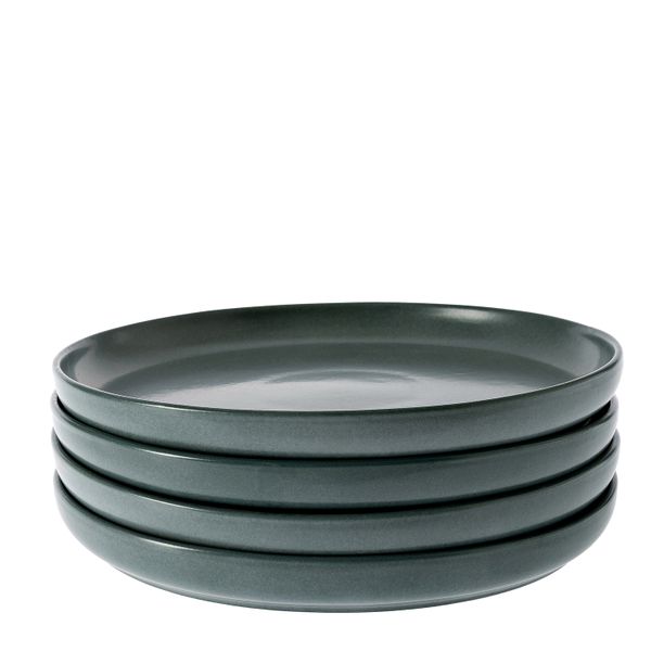 George &amp; Mason - Juniper Dinner Plate 26.5cm 4pk - Sea Green