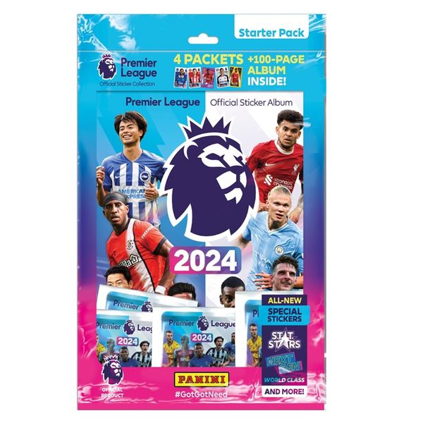 Panini Premier League 2024 Sticker Starter Set