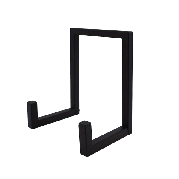 Vinyl Record Holder Metal Album Frames Home Decor Organizer - Black
