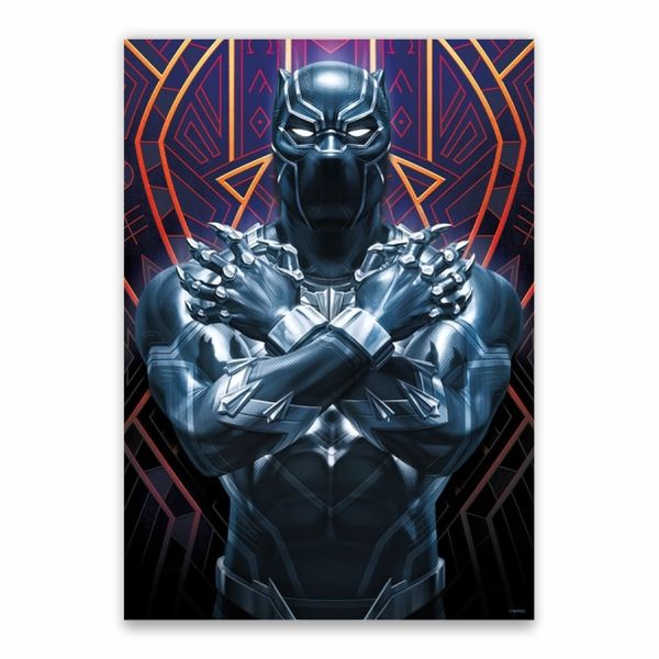 Black Panther Intricate Detail Poster - A1