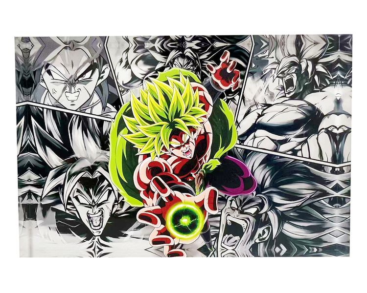 3D Anime Acrylic Block - Super Broly