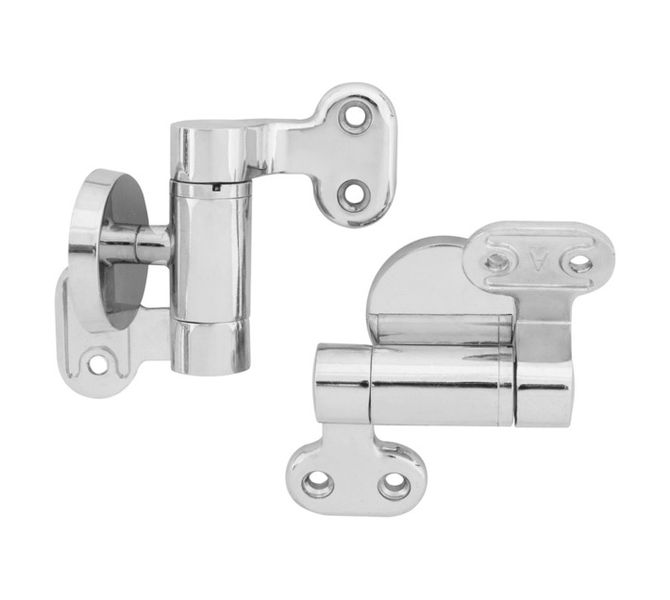 Toilet Seat Hinge Sets - Chrome