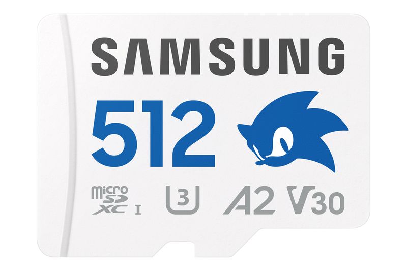 Samsung PRO Plus Sonic 512GB MicroSD Card and Adaptor