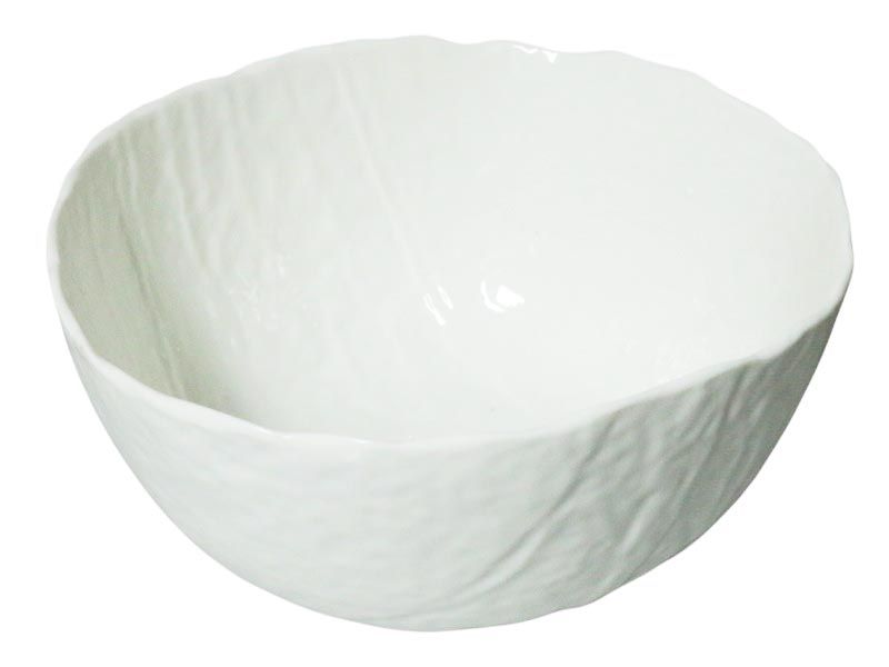 G&amp;M Leaf Textured Porcelain Serving Bowl-Dia:22.5cmxH10cm (2.2L)