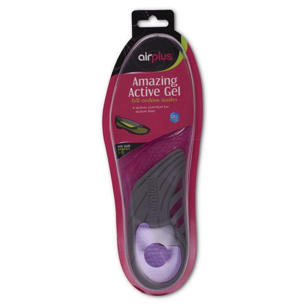Airplus Amazing Active Gel Lightweight Breathable Shoe Insole for Women