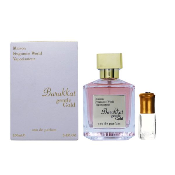Barakkat Gentle Gold Eau de Parfum - 100ml + Perfume Oil Gift
