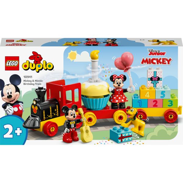 LEGO® DUPLO Disney Mickey &amp; Minnie Birthday Train 10941 Building Toy - 22 Pieces