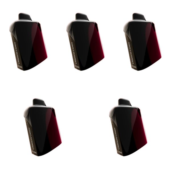 Bewolk XL 10000 Puffs Disposable POD 50 MG - Crimson Candy (Pack of 5)