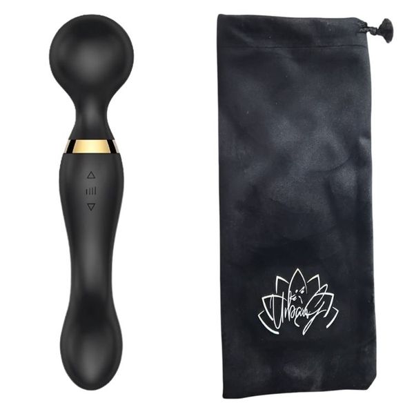 Portable Massager Tool With Discreet Velvet Drawstring Storage Bag (UG's)