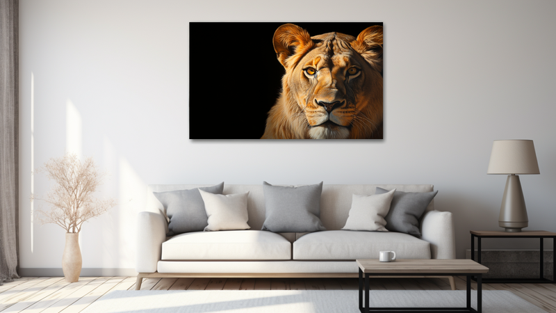 Lioness Intensity Abstract - Hd0566 image