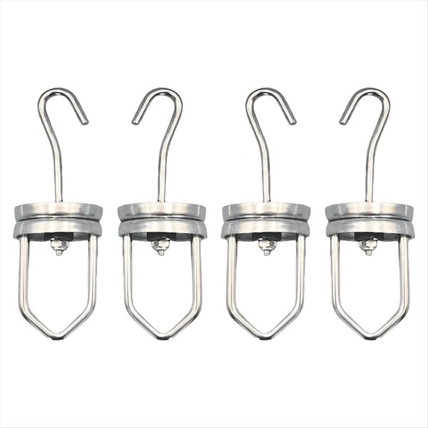 Strong Hanging Rotating Spinner Hooks 110 Pounds Capacity 4PCS Paint Rotary