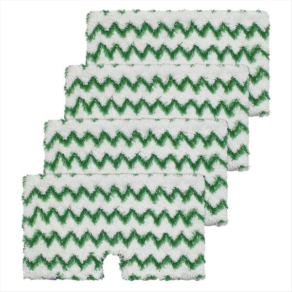 4 Pieces Steam Mop Replace Pads Compatible with Shark S3500 Series