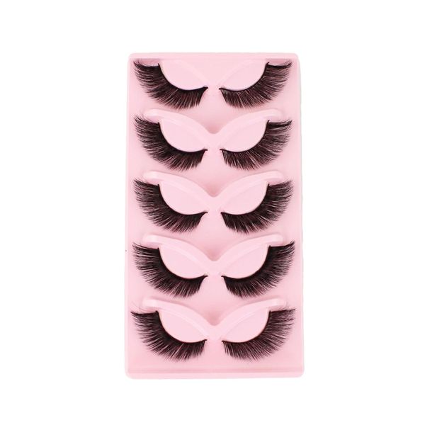 Lashes Natural Look Cat Eye False Eyelashes Fluffy Fox Eye Lashes