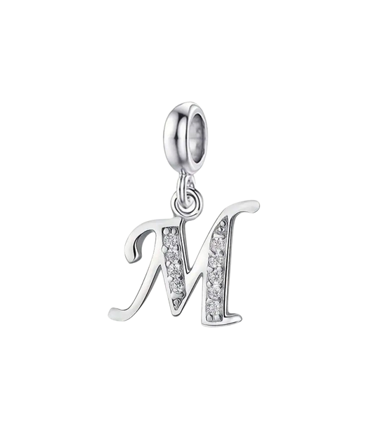 Sparkling Alphabet Charm - Letter M image